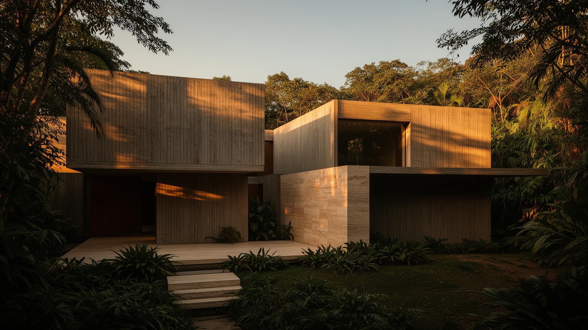 Residencia contemporánea en México